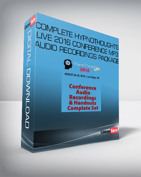 Complete HypnoThoughts Live 2016 Conference MP3 Audio Recordings Package