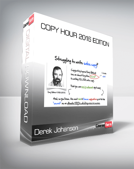 Derek Johanson – Copy Hour 2016 Edition
