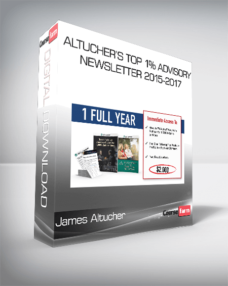 James Altucher – Altucher’s Top 1% Advisory Newsletter 2015-2017