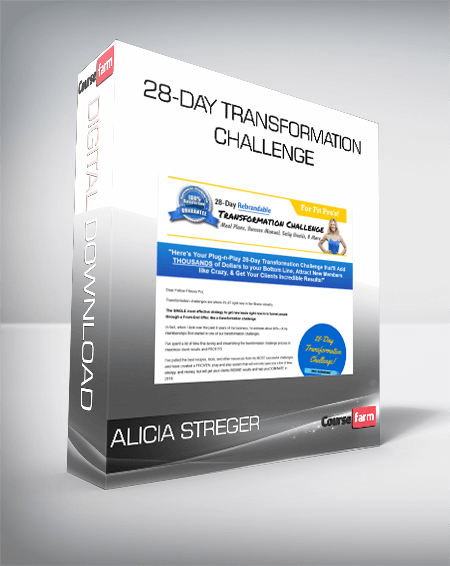 28-Day Transformation Challenge – Alicia Streger