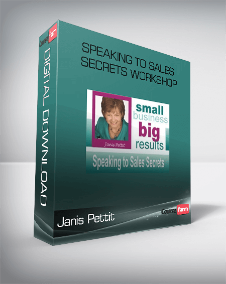 Janis Pettit – Speaking to Sales Secrets Workshop