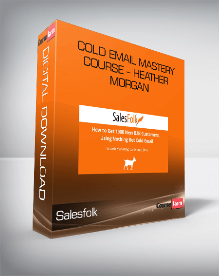 Salesfolk – Cold Email Mastery Course – Heather Morgan