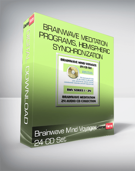Brainwave Mind Voyages 24 CD Set: Brainwave Meditation Programs, Hemispheric Synchronization, and Brainwave Entrainment TechnologyEditorial Reviews