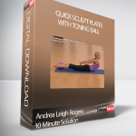 Andrea Leigh Rogers 10 Minute Solution - Quick Sculpt Plates with Toning Ball