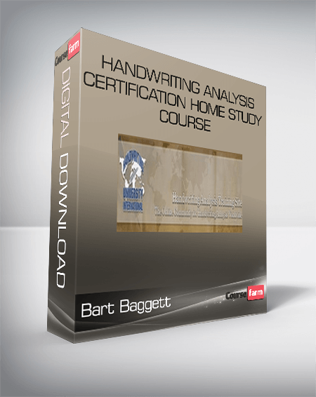 Bart Baggett – Handwriting Analysis Certification Home Study Course