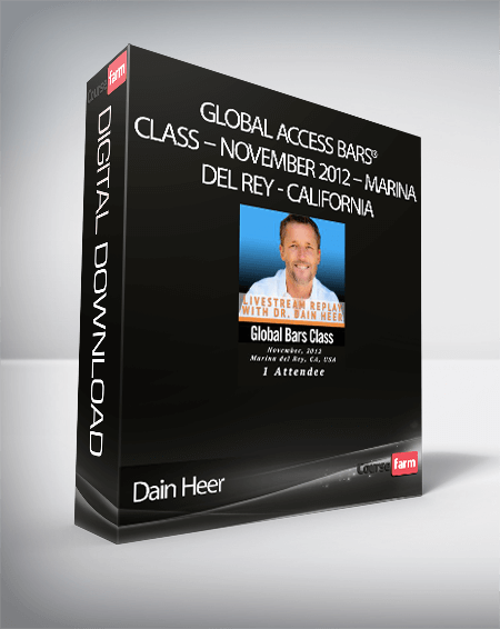 Dain Heer – Global Access Bars® Class – November 2012 – Marina del Rey - California