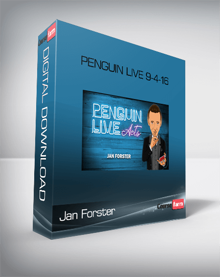 Jan Forster - Penguin Live 9-4-16