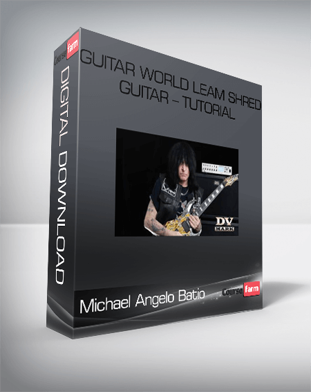 Michael Angelo Batio – Guitar World Leam Shred Guitar – TUTORIAL