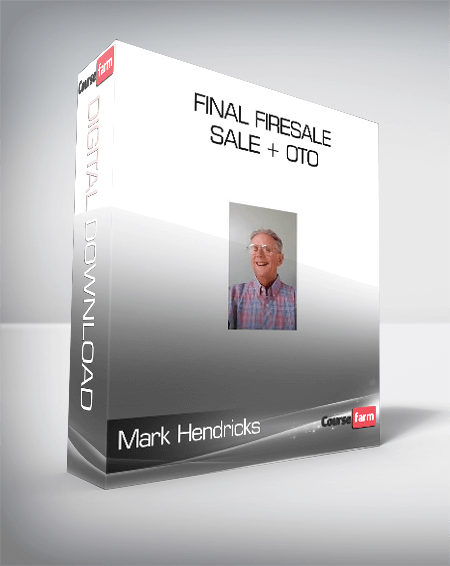 Mark Hendricks - Final Firesale Sale + Oto