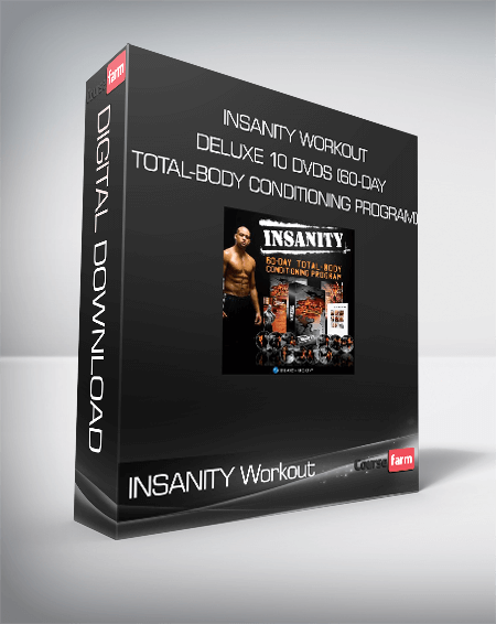 INSANITY Workout Deluxe 10 DVDs (60-Day Total-Body Conditioning Program)