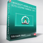 Microsoft Word 2019-2016-2013 Course Bundle- 3 In 1