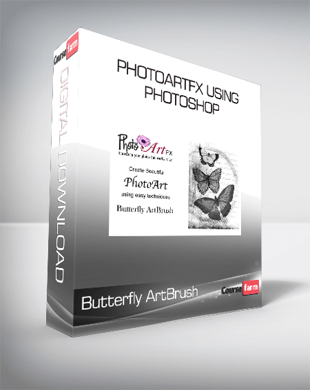 PhotoArtFX using Photoshop – Butterfly ArtBrush