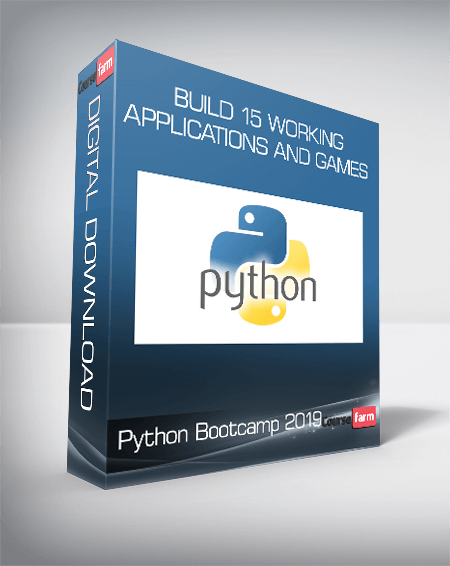 Python Bootcamp 2019 Build 15 working Applications and Games