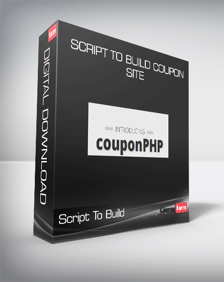 Script To Build Coupon Site