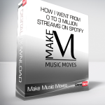 Make Music Moves - How I Went From 0 to 3 Million Streams on Spotify