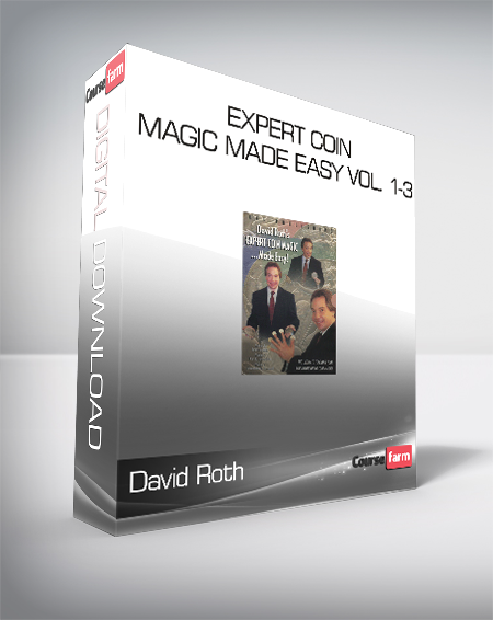 David Roth - Expert Coin Magic Made Easy Vol. 1-3