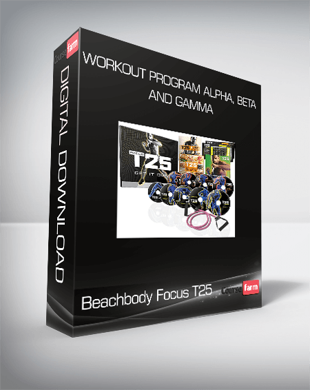 Beachbody Focus T25 - Workout Program Alpha, Beta and Gamma