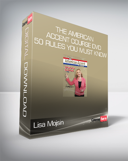 Lisa Mojsin - The American Accent Course DVD - 50 Rules You Must Know