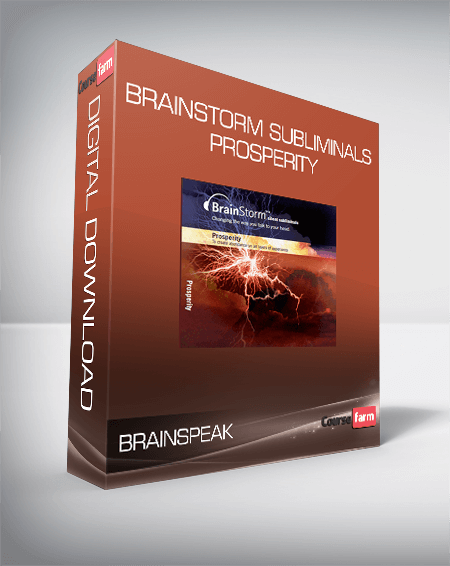 BrainSpeak - BrainStorm Subliminals - Prosperity