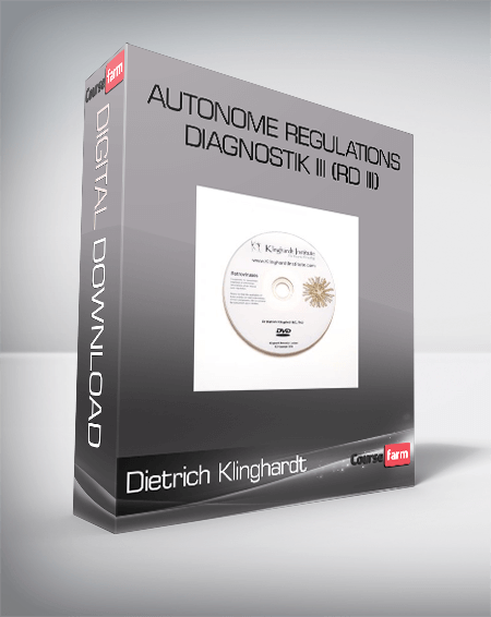 Dietrich Klinghardt – Autonome Regulations-Diagnostik III (RD III)