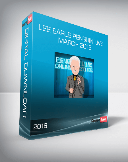 Lee Earle Penguin Live – March 2016