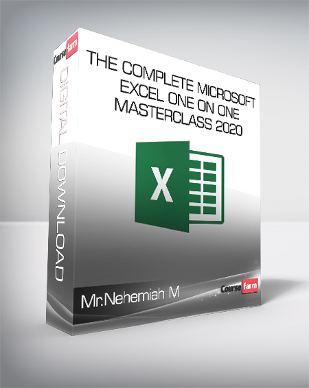 Mr.Nehemiah M - The Complete Microsoft Excel One On One Masterclass 2020
