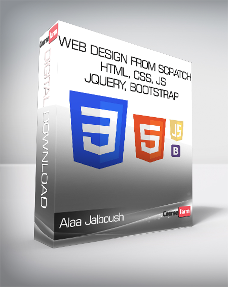 Alaa Jalboush - Web design from scratch- HTML CSS JS Jquery Bootstrap