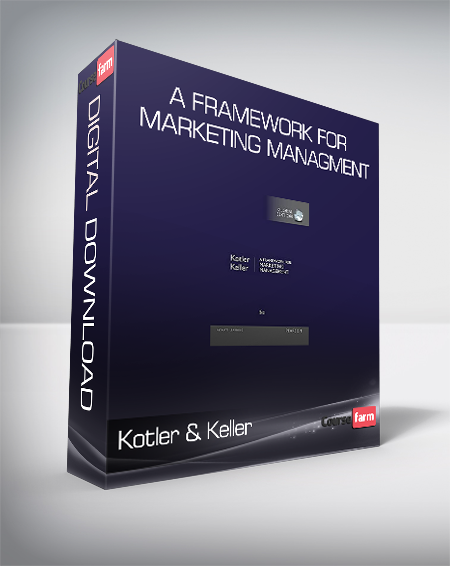 Kotler & Keller - A Framework for Marketing Managment