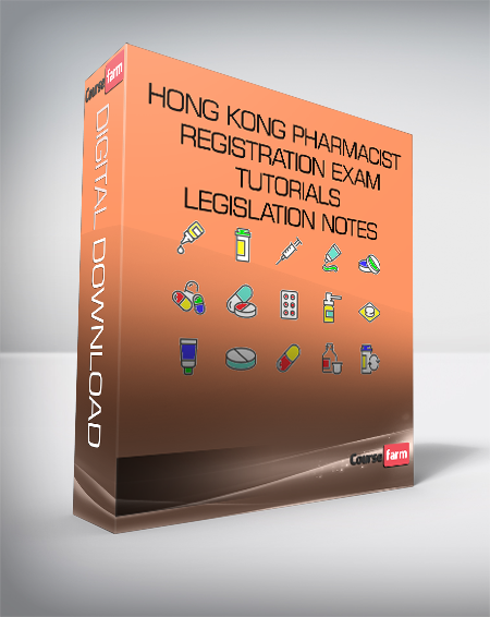 Hong Kong Pharmacist Registration Exam Tutorials - Legislation Notes