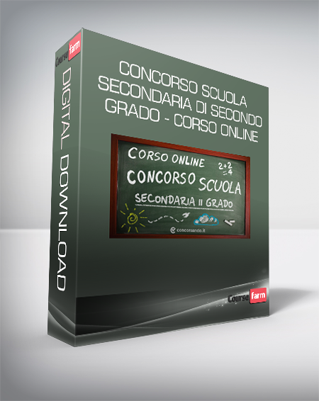 Concorso Scuola Secondaria di secondo grado - Corso online