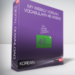 KOREAN - My Weekly Korean Vocabulary-48 Weeks