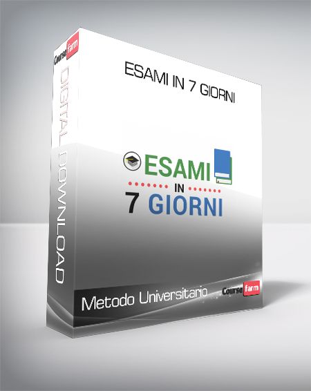 Metodo Universitario – Esami In 7 Giorni