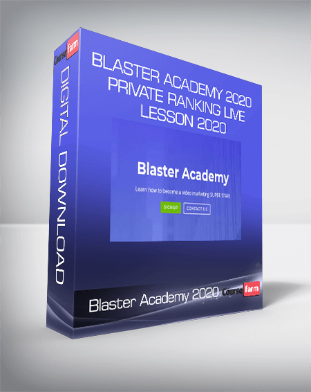 Blaster Academy 2020 - Private Ranking Live Lesson 2020