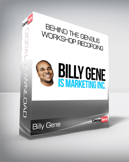 Billy Gene - Behind The Geneius Workshop Recording