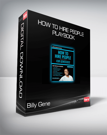 Billy Gene - How To Hire People Playbook