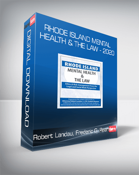 Robert Landau, Frederic G. Reamer - Rhode Island Mental Health & The Law - 2020