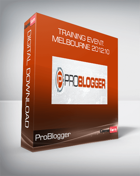 ProBlogger - Training Event: Melbourne 2012.10