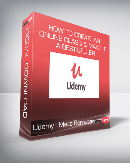 Udemy, Matt Bernstein - How to Create an Online Class & Make It a Best-Seller