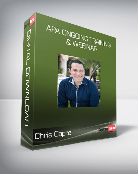 Chris Capre - APA Ongoing Training & Webinar