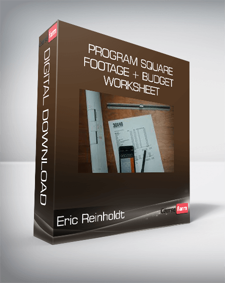 Eric Reinholdt - Program Square Footage + Budget Worksheet