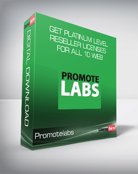 Promotelabs - Get Platinum Level Reseller Licenses For All 10 Web