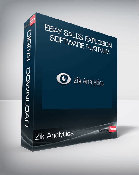 Zik Analytics - eBay Sales Explosion Software Platinum