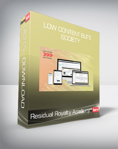 Residual Royalty Academy - Low Content Elite Society