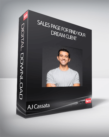 AJ Cassata - Sales Page for Find Your Dream Client