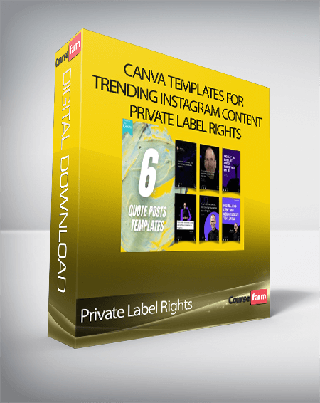 Canva Templates for Trending Instagram Content + Private Label Rights