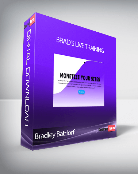 Bradley Batdorf - Brad’s Live Training