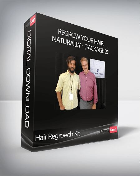 Hair Regrowth Kit - Regrow Your Hair Naturally - (Package 2)