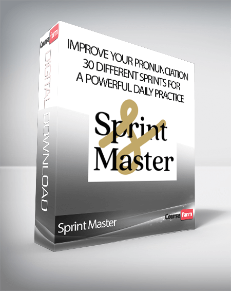 Sprint Master - Improve Your Pronunciation - 30 different Sprints for a powerful daily practice