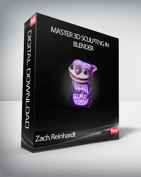 Zach Reinhardt - Master 3D Sculpting in Blender
