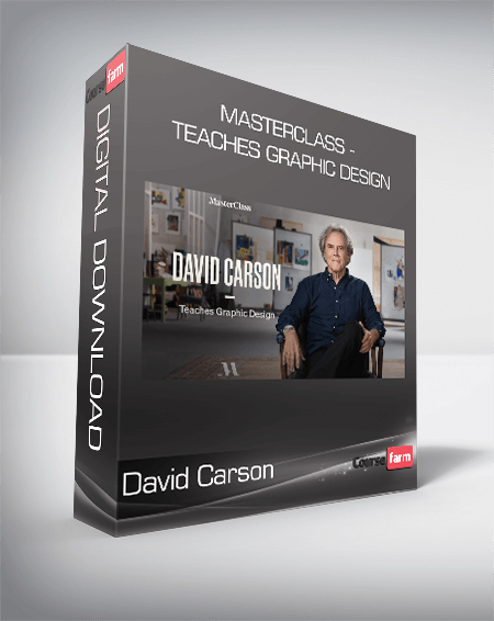 David Carson - MasterClass - Teaches Graphic Design